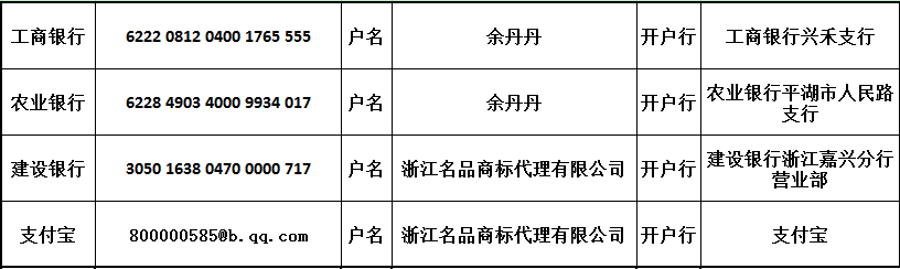 支付方式